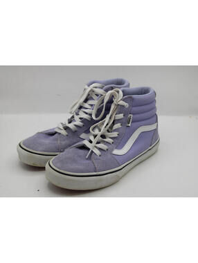 Vans Purple Lavender Suede High-Top Sneakers Missy Size 5 Women's Size 6.5